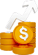 <span style='color:#20242c; display:inline;'>Transparent ROI</span> <span style='color: #20242c9e; display:inline;'>Reporting</span> Icon
